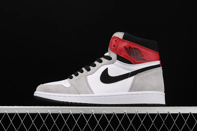 All categories Air Jordan Jordan series basketball shoes Air Jordan 1 High pure original version Air Jordan 1 Light Smoke Gray AJ1 Joe 1 light smoke gray 555088-126